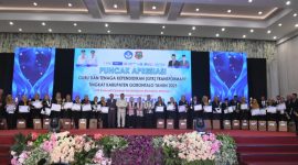 Puncak Apresiasi Guru dan Tenaga Kependidikan (GTK) Transformatif Kabupaten Gorontalo Tahun 2025