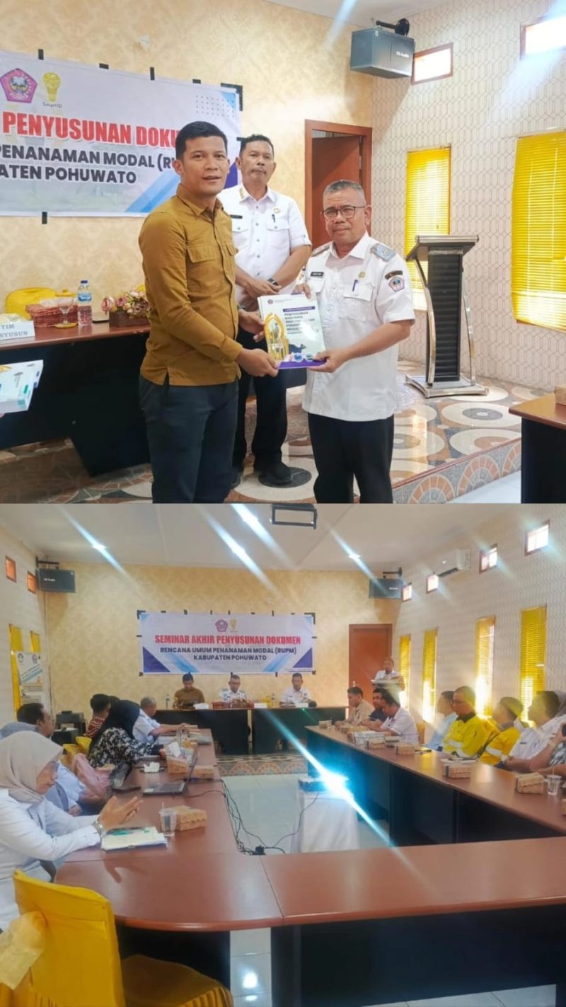 Seminar akhir penyusunan Dokumen RUPM dan Penyerahan secara simbolis Dokumen RUPM 