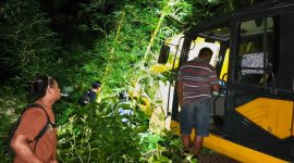 Alat berat excavator yang di temukan oleh tim gabungan Polres Pohuwato Kodim 1313 Pohuwato