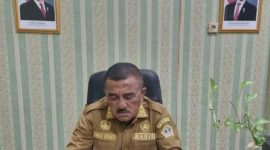 Kadis DLH Pohuwato, Sumitro Monoarfa. Dok istimewa