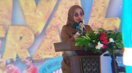 Plt Kadisdik Malra Bin Raudah Arif Hanoeboen, SE., ME, saat memberikan sambutan Senin, 27/4/2025. Doc Foto : Erick