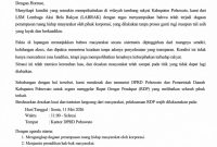 Surat Permohonan RDP dari Lembaga Aksi Bela Rakyat/Dok:Akulturasipost