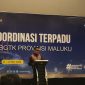 Kepala BGTK Provinsi Maluku, Eky Aristanto P. Punu, saat memberikan sambutan pada kegiatan Rapat Koordinasi Terpadu Tahun 2026 di  Hotel Santika Premiere Ambon/Dok Akulturasipost