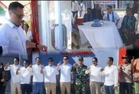 Wakil Bupati Maluku Tenggara, Charlos Viali Rahantoknam meresmikan Gerai Koperasi Desa/Kelurahan Merah Putih (KDMP) Ohoi Danar Lumefar, Sabtu 16/05/2026 Dok.Akulturasipost,Erik