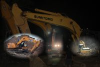 3 unit Excavator yang di amankan ke Mako Polres Pohuwato. Dok. Istimewa