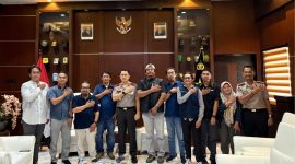 Kapolda Gorontalo Irjen Pol Widodo bersama Panpel 