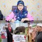 Penyerahan Hewan Kurban PT.Bank SulutGo kepada Pemda Bone Bolango oleh Wakil Pemimpin PT. Bank SulutGo Cabang Suwawa, Selvi Tombokan dan diterima langsung oleh Kepala Bagian Tata Pemerintahan dan Kesra Setda Kabupaten Bone Bolango, Erna Patuti, Senin (25/05/2026).Dok Istimewa