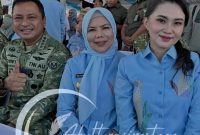 Wakil Gubernur GORONTALO Indah Syahirah Habibie dan Gubernur Maluku Utara Sherly Djoanda Saat penutupan PENAS XVII 2026.Dok Istimewa