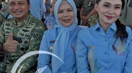 Wakil Gubernur GORONTALO Indah Syahirah Habibie dan Gubernur Maluku Utara Sherly Djoanda Saat penutupan PENAS XVII 2026.Dok Istimewa