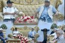 Kunjungan Rachmat Gobel di kabupaten Pohuwato di Rudis Bupati bersama Forkopimda Pohuwato pada minggu 14/06/2026.Dok Istimewa