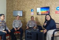 Podcast Teras Akulturasipost bersama Satuan Lalu Lintas Polres Pohuwato yang dihadiri oleh Kasat lantas, Kanit Kamsel dan Unit Gakkum. Dok Akulturasi/Arsady