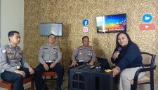 Podcast Teras Akulturasipost bersama Satuan Lalu Lintas Polres Pohuwato yang dihadiri oleh Kasat lantas, Kanit Kamsel dan Unit Gakkum. Dok Akulturasi/Arsady