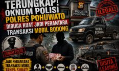 Terungkap! Oknum Polisi Polres Pohuwato diduga kuat Jadi Perantara transaksi jual-beli Mobil Bodong BUMDes yang Berujung Disita Leasing