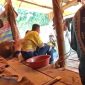 F./screenshoot Video Perdebatan yg berlangsung ketika pihak perusahaan mendatangi kem atau tempat tinggal sementara milik para penambang tradisional