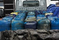 solar bersubsidi ilegal yang di gagalkan oleh polres Pohuwato.Dok Istimewa