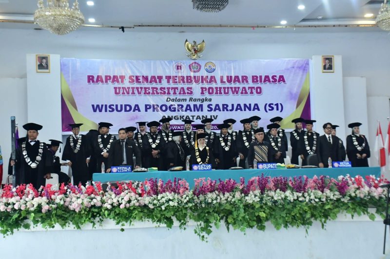 Wisuda Sarjana Universitas Pohuwato ,Kamis 18 Juni 2026.Dok Istimewa