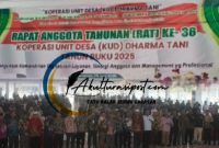 Kolase foto bersama  Badan Pengurus, Pengawas dan anggota saat RAT.Dok Akulturasipost,Arsadi.