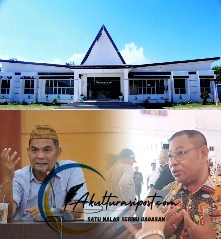 Kolase foto, Kantor KUD Dharma Tani, Limonu Hippy dan Ilham Kuntono. Dok akulturasipost/Arsady