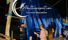 Respon Cepat Laporan Masyarakat, Polsek Popayato Musnahkan Bekas Arena Sabung Ayam di Tahele