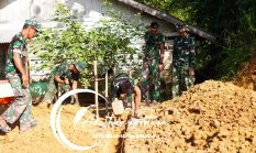 TMMD Ke-129 Resmi Bergerak, Kodim 1313/Pohuwato Kebut Pembangunan Jalan, RTLH hingga Sarana Air Bersih di Makarti Jaya