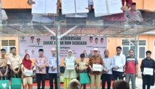 Baznas dan Pemkab Pohuwato salurkan bantuan. Dok istimewa
