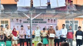 Baznas dan Pemkab Pohuwato salurkan bantuan. Dok istimewa