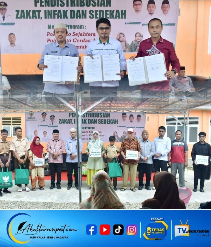 Baznas dan Pemkab Pohuwato salurkan bantuan. Dok istimewa