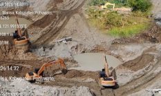 Diduga Beroperasi, Delapan Ekskavator Milik Haji S Digunakan dalam Aktivitas PETI di Botudulanga