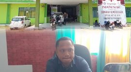 Wakil Rektor Universitas Pohuwato, Hasman Umuri saat di temui di ruangannya pada, 26/08/2026, Dok Akulturasipost/Arsadi.