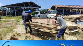 Talang-talang penambang tradisional Pohuwato/Dok.Akulturasipost.