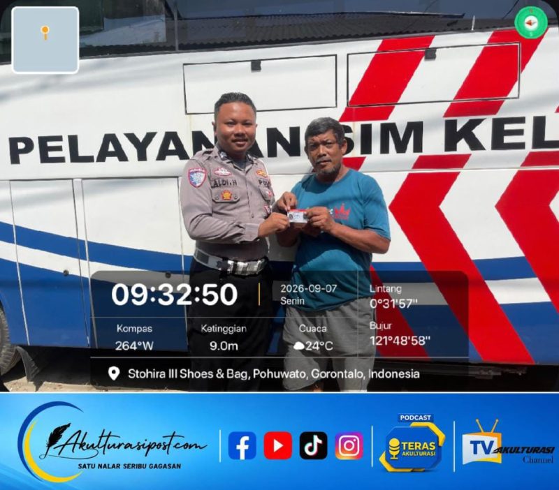 Pelayanan SIM keliling kepada masyarakat/Dok.istimewa