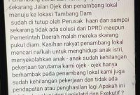 Tangkapan layar unggahan status dari Hendarto Hippy alias bung kahe yang sempat menjadi perbincangan. Dok Istimewa