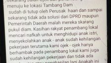 Tangkapan layar unggahan status dari Hendarto Hippy alias bung kahe yang sempat menjadi perbincangan. Dok Istimewa