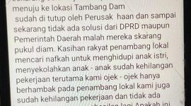 Tangkapan layar unggahan status dari Hendarto Hippy alias bung kahe yang sempat menjadi perbincangan. Dok Istimewa