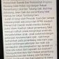 Tangkapan layar unggahan status dari Hendarto Hippy alias bung kahe yang sempat menjadi perbincangan. Dok Istimewa