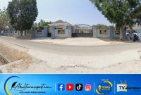 Kediaman Adnan Mbuinga alias Haji Pulu di Desa Marisa Utara kecamatan Marisa,terlihat sepi dengan pintu Pagar yang tertutup rapat pada Rabu, 30/09/2026, Dok. Akulturasipost