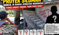 HEBOH! BANGUNAN MUNCUL DI BAWAH JEMBATAN MANUNGGAL KARYA — SIAPA YANG MEMBANGUN?