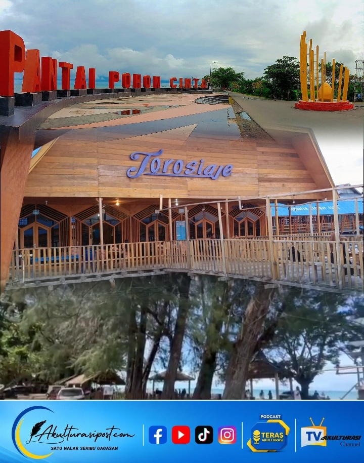 Kolase foto wisata Pohon cinta, Marisa, pantai Libuo, Paguat dan perkampungan Suku baju desa Torsiaje laut/Dok.istimewa