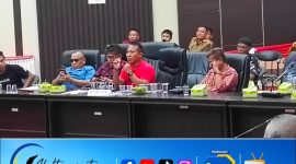 Aliansi OPM saat memaparkan Tuntutan di hadapan FORKOPIMDA dan Perusahaan, Dok. Akulturasipost