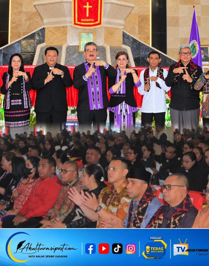 Pembukaan Sidang MPL tahun 2026 Di Jemaat Tual Klasis GPam Pulau pulau Lei Kecil dan Kota Tual di Gedung Gereja Maranatha Tual Minggu 25/10/2026, Dok. Akulturasipost