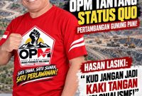 Hasan Lasiki, Anggota Aliansi OPM(Orang Pohuwato Melawan)