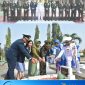Upacara tabur Bunga di TMP Pentadio oleh Korem 133 Nani Wartabone, Dok. Istimewa. 