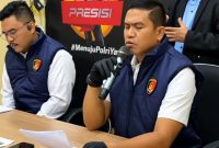 Konfrensi pers Polda pada senin 05/10/2026