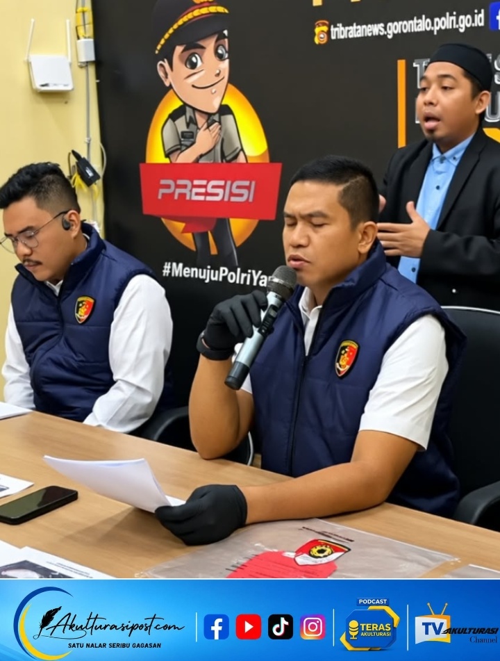 Konfrensi pers Polda pada senin 05/10/2026