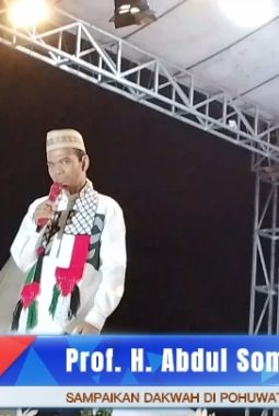 RIBUAN JAMAAH HADIRI TABLIGH AKBAR USTAZ ABDUL SOMAD DI POHUWATO